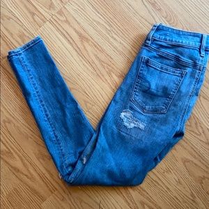 American Eagle ripped jeans